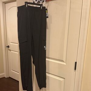 Nike Black Cargo Pants for Boys